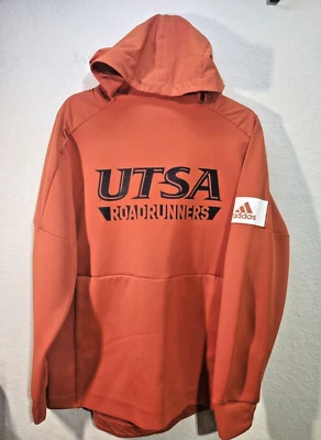 Adidas UTSA Roadrunners Sudadera con Capucha Para Hombre Mediana Naranja Pullover Sudadera M NCAA Foto 1 de 4