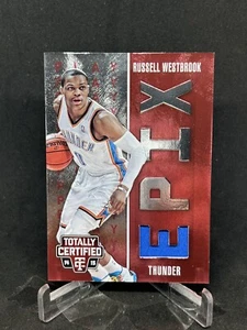 2014-15 Totally Certified Russell Westbrook Epix #/199 Game Worn #25 - Bild 1 von 3