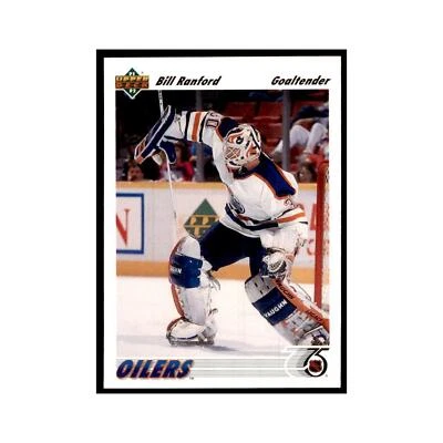 1991 Upper Deck Bill Ranford Hockey Cards #117 - Image 1 of 3