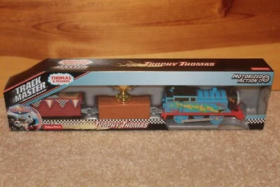 TROPHY THOMAS Trackmaster Thomas & Friends NEW Motorized Train DFM86 2016 Mattel - Image 1 of 3