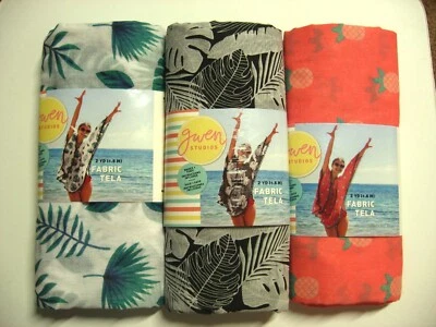Lot of 3 Tropical Gwen Studios Fabric Tela to Make Tunic Shirts for Beach / Pool - Image 1 of 2
