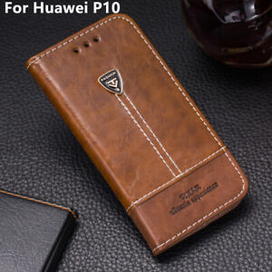 Case For Huawei P10 Leather Flip Smart Stand Wallet Holder Card Slots Cover