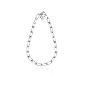 Collana Unoaerre 2029 girocollo in bronzo argentato bianco - Foto 1 di 1