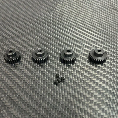 48 Pitch Pinion Gear Set 25T 27T 28T 29T Fits 1/10 RC Car Truck 48P Spur Gear- - Image 1 of 4