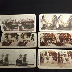 21 POLYCHROME STEREOVIEW PHOTO CARDS - Picture 1 of 8