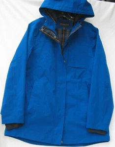 Pendleton women's 3 pocket zip up hooded jacket with plaid lining size medium - Picture 1 of 2