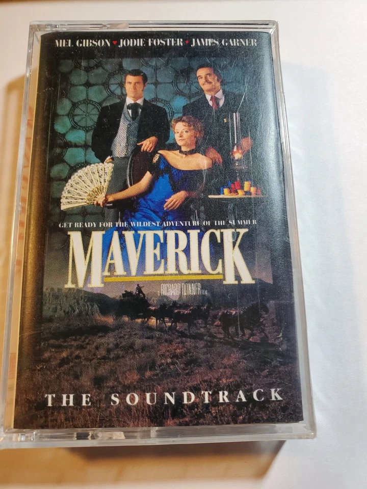 MAVERICK Soundtrack Cassette 1994 Factory Sealed CS19 - Image 1 of 1