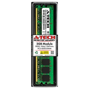 GSkill F2-8500CL5D-4GBPK A-Tech Equivalent 2GB DDR2 1066 8500 Desktop Memory RAM - Picture 1 of 2