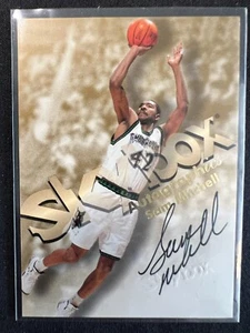 1998-99 SkyBox Premium Sam Mitchell Autographics Auto Minnesota Timberwolves - Picture 1 of 2