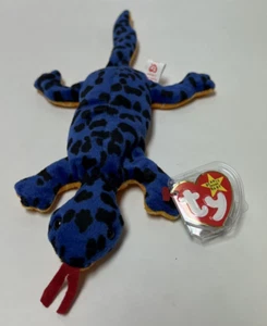 Ty Beanie Baby Lizzy the Lizard #4033 errori di etichetta - Foto 1 di 13