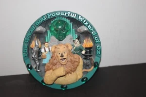 Wizard of Oz Character 3D Wall Plate GREAT & POWERFUL WIZARD OF OZ 8" 1999 W.B. - Picture 1 of 5