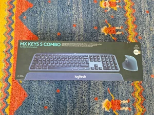 Logitech MX Keys S Combo: MX Master 3S, MX Keys S & MX Palm Rest – Graphit, Span - Bild 1 von 4