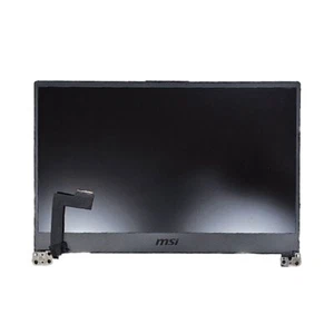 MSI MS-16Q4 LCD Assembly with Hinge and Camera – Genuine OEM Screen Panel - Picture 1 of 2