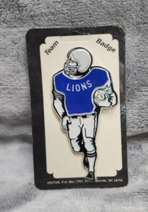 Columbia Lions Fußballspieler Team Abzeichen Vektor Herstellung - Bild 1 von 1