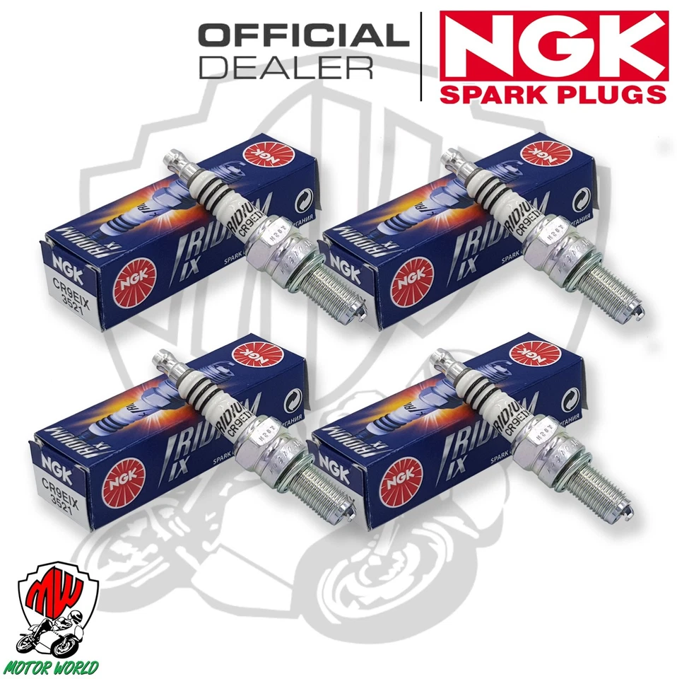 KIT 2 CANDELE NGK CR9EIX IRIDIUM PER DUCATI 999 / R / S (2003-2004-2005-2006)