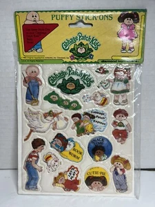 Vintage Cabbage Patch Puffy Stickers 1983 Diamond Toymakers Playmates Pets - Picture 1 of 2