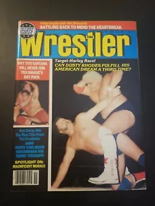VINTAGE VICTORY SPORTS SERIES THE WRESTLER MAGAZINE 1983 DUSTY RHODES NWA WWF - Picture 1 of 7