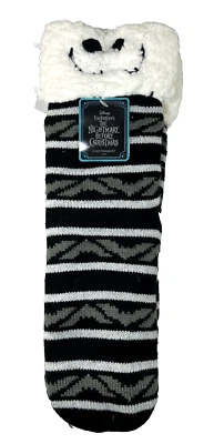 Calcetines calentadores acogedores Disney Tim Burton’s Pesadilla antes de Navidad talla 4-10 Foto 1 de 4
