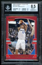 Dirk Nowitzki Card 2003-04 Bowman Signature Edition Red (1/1) #10 BGS 8.5