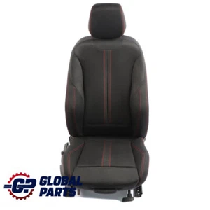 BMW F20 LCI Front Seat M Sport Right O/S Fabric Cloth Anthrazit Red - Picture 1 of 12