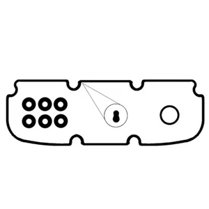 Rocker Cover Gasket Set for Holden Commodore VN VP VR VS VT VX VY-V6 (1 Side) - Picture 1 of 4