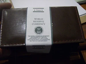 WELTRESERVEWÄHRUNG 2 $ SCHEIN IM ETUI WIE ABGEBILDET 4ER PACK 2003 - Bild 1 von 11