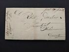 New York: Beaver Creek 1826 Stampless Cover, Ms At Left, Scarce Dpo Madison Co