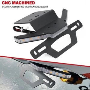 Soporte para matrícula trasera para guardabarros trasero RC 390 250 200 125 con señales de giro - Imagen 1 de 14