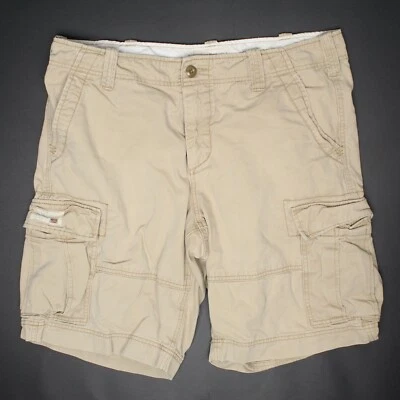 Ralph Lauren Denim Supply Mens Cargo Shorts 36 Beige Khaki Cotton Rugged Casual - Image 1 of 4