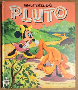 Walt Disney's Pluto Tell a Tale Whitman Books 1957 - Picture 1 of 5