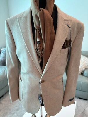 Abrigo deportivo para hombre avena Stafford pelo camello Ret 169 nuevo con etiquetas 69,00 Foto 1 de 3