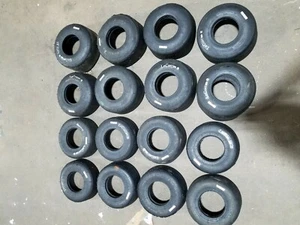 LeCont PRIME Go Kart Race Tires USED *4 SETS*  11X7.10-5 & 10X4.50-5 OTK CRG   - Picture 1 of 8