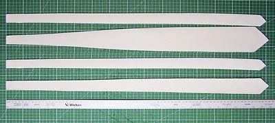 Revestimiento de corbata para el cuello / interlineado / interfaz / lona, para lazos normales y delgados