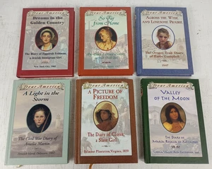 Dear America Book Lot x 6 (Hardcover 1999) Scholastic - Foto 1 di 3