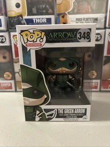 Funko Pop! Vinilo: DC Universe - Flecha Verde #348 con Protector - Imagen 1 de 6