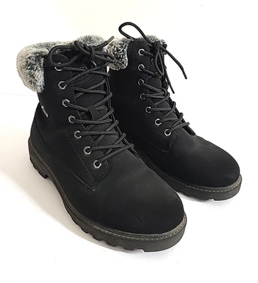 Lugz Women's Empire Hi Fur Boot WEMPHFD 0154 Black Suede Sz 10, Water Resistant - Image 1 of 4