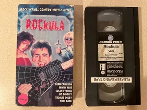 Rockula (VHS, 1990, Cannon Video) Dean Cameron, Tawny Fere, Bo Diddley - Foto 1 di 3