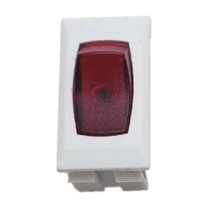 Sigma Switches Rocker Switch with Red Light for RVs, White - Picture 1 of 4