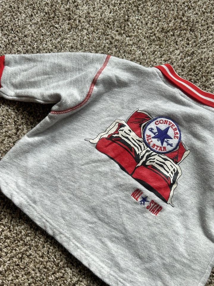Sudadera Converse All Star vintage años 90 niño talla 18 m Foto 1 de 4