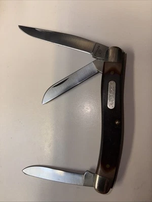 SCHRADE 61OT OLD TIMER STOCKMAN, *HECHO EN EE. UU. A.*VINTAGE - VER FOTOS!!! Foto 1 de 4