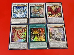 Crimson Dragon + Synchro Rumble + Ancient Fairy Life Dragon & More! | YuGiOh! - Picture 1 of 13