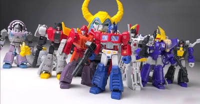 Blokees Transformers Galaxy Version 8th Blindboxes Model Kit Assembly Figure - Image 1 of 4