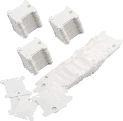 Embroidery Floss Bobbins, 128 Pcs Embroidery Floss Organizer, Plastic Embroidery - Image 1 of 4