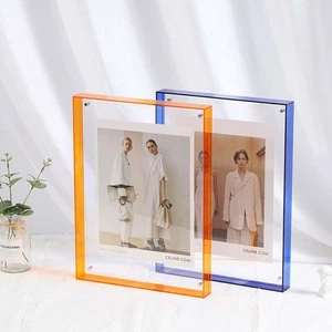 Thickened Colorful Square Photo Frame Picture Frame Ornaments Bedroom - Picture 1 of 22