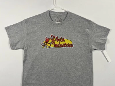 World Industries Gray T-Shirt (Adult Size Small) Retro-Logo, Skateboarding Tee - Image 1 of 4