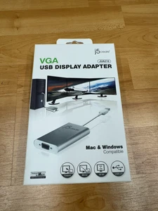 J5 Create USB To VGA Display Adapter Mac & Windows Compatible JUA210 - Picture 1 of 1