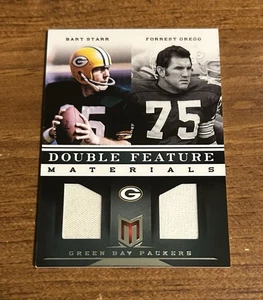 2012 Panini Momentum Bart Starr Forrest Gregg Jersey Card /149 - Picture 1 of 2