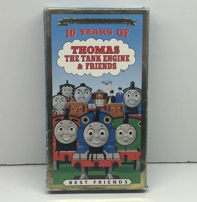 Thomas Tank Engine 10 Years Best Friends VHS 1999 Video Tape Train Collector Ten - Image 1 of 4
