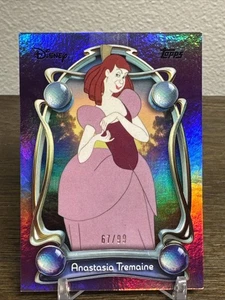 2025 Topps Disney Wonder Anastasia Tremaine Tier 1 Purple Foil /99 #14 - Picture 1 of 2