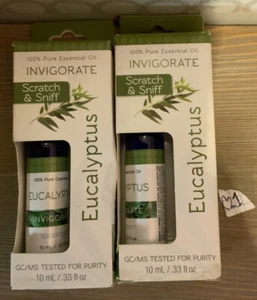 π SpaRoom Eucalyptus Invigorate,Lot Of 2,Distressed Box,Scratch And Sniff,New - Picture 1 of 2